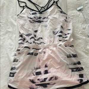 Lululemon Athletica Blush and Charcoal Slip